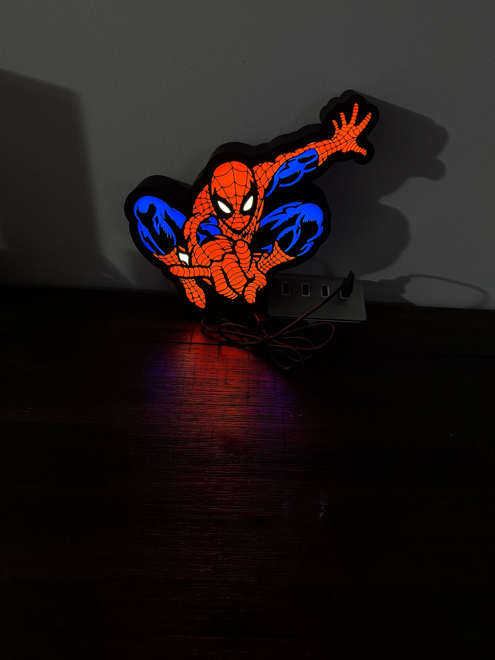 Spider-Man - USB Powered Light Up Sign!