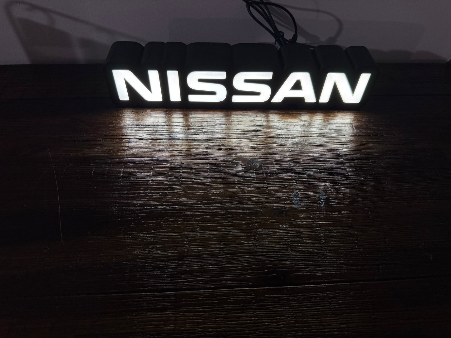 Nissan Logo - Light up sign - USB Powered