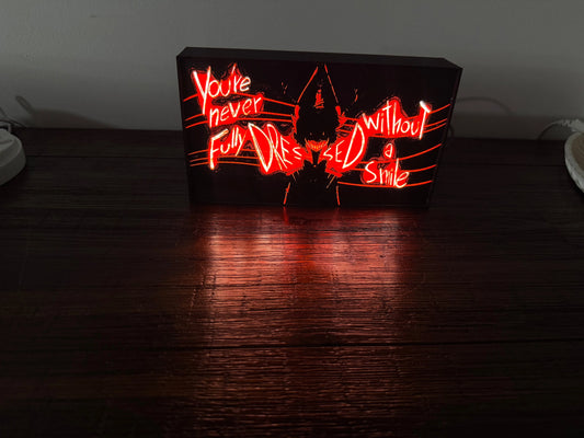 Hazbin Hotel: Alastor - You're never fully dressed without a Smile! Illuminated Artwork