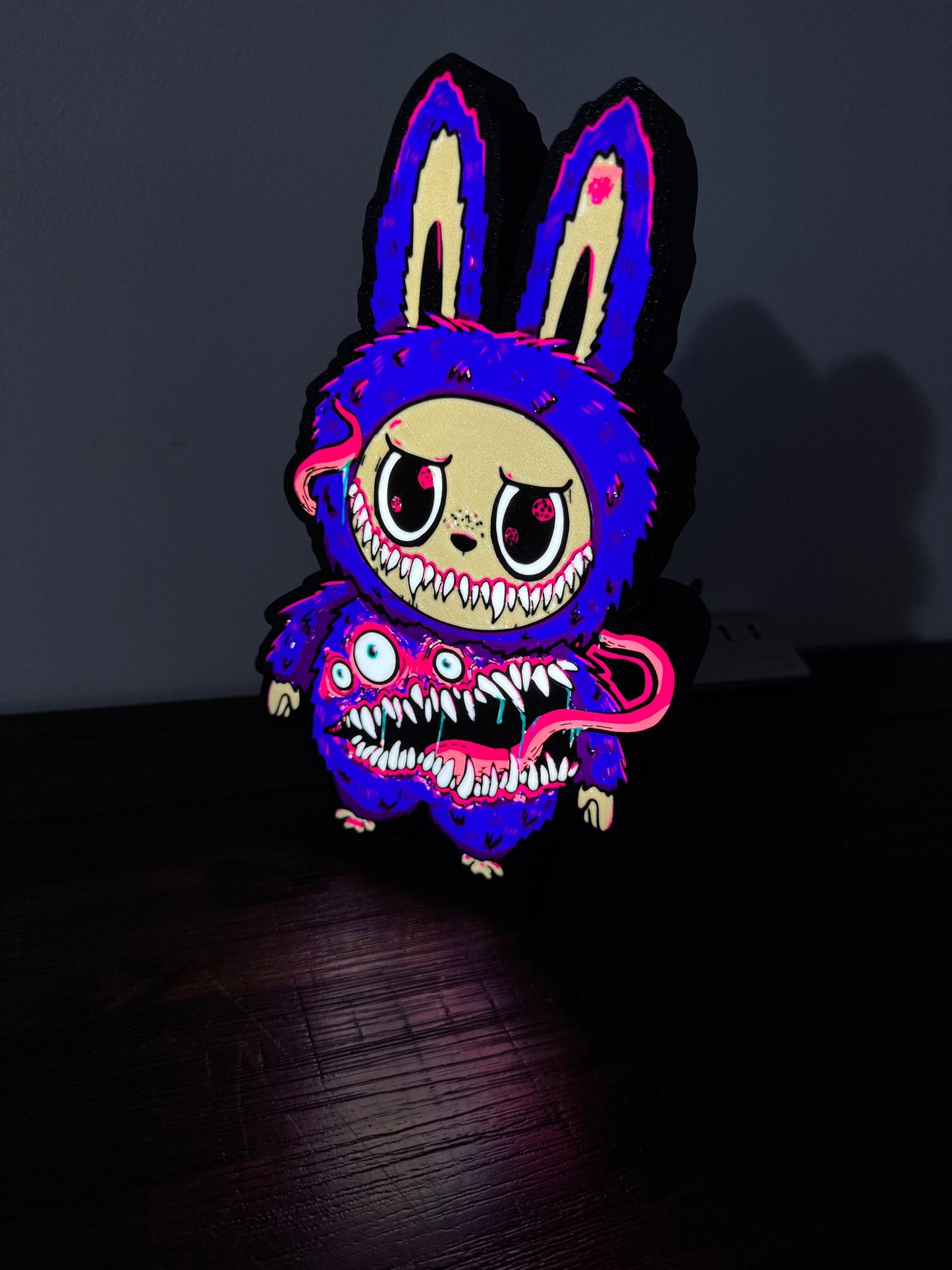 Scary Labubu: Mimic’s can look like anything these days! LED USB Light!