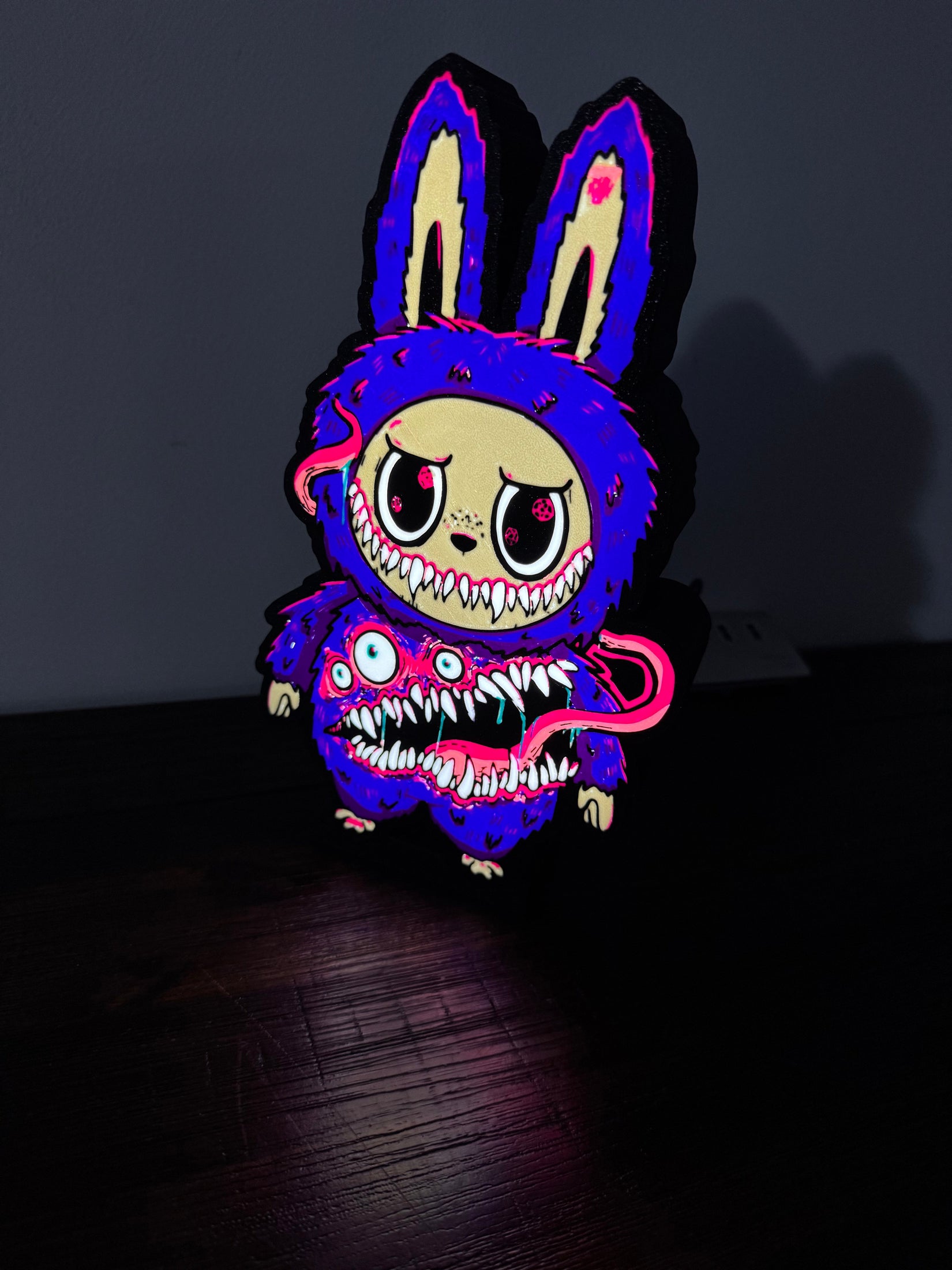 Scary Labubu: Mimic’s can look like anything these days! LED USB Light!