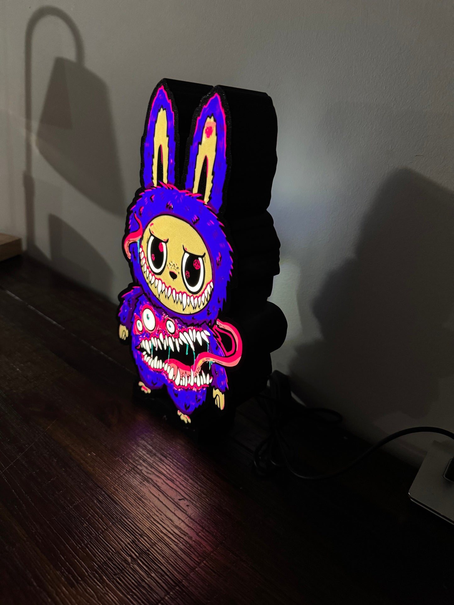 Scary Labubu: Mimic’s can look like anything these days! LED USB Light!