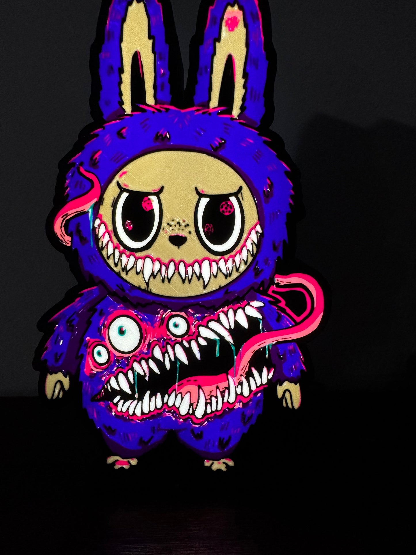 Scary Labubu: Mimic’s can look like anything these days! LED USB Light!