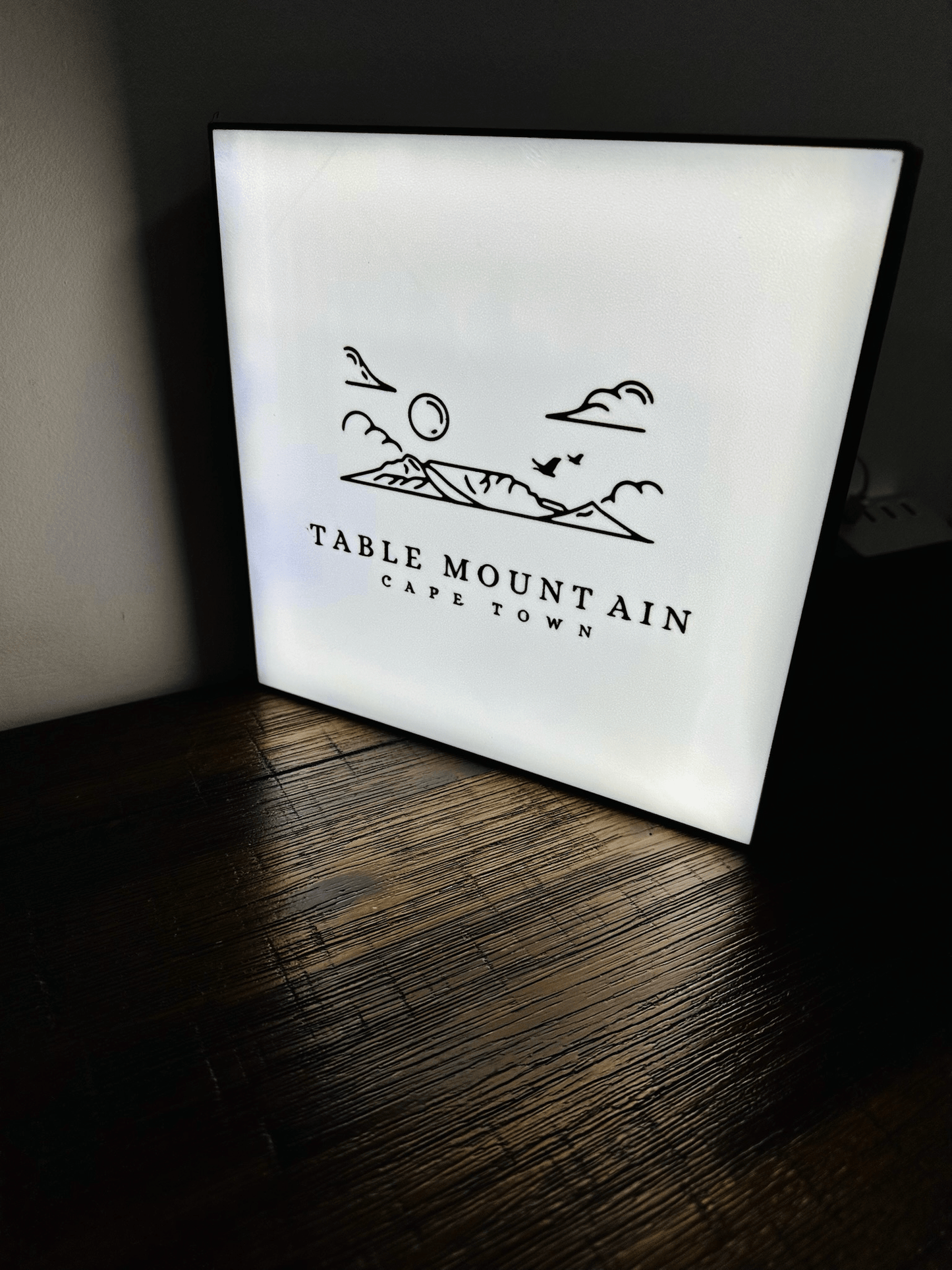 Table Mountain Cape Town Illuminated Sign - Bring South Africa's Beauty Home!