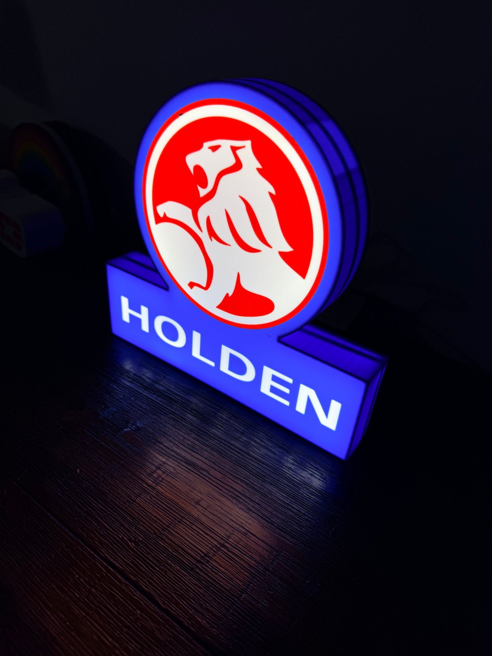 Holden Logo - LED Light up sign - USB Powered
