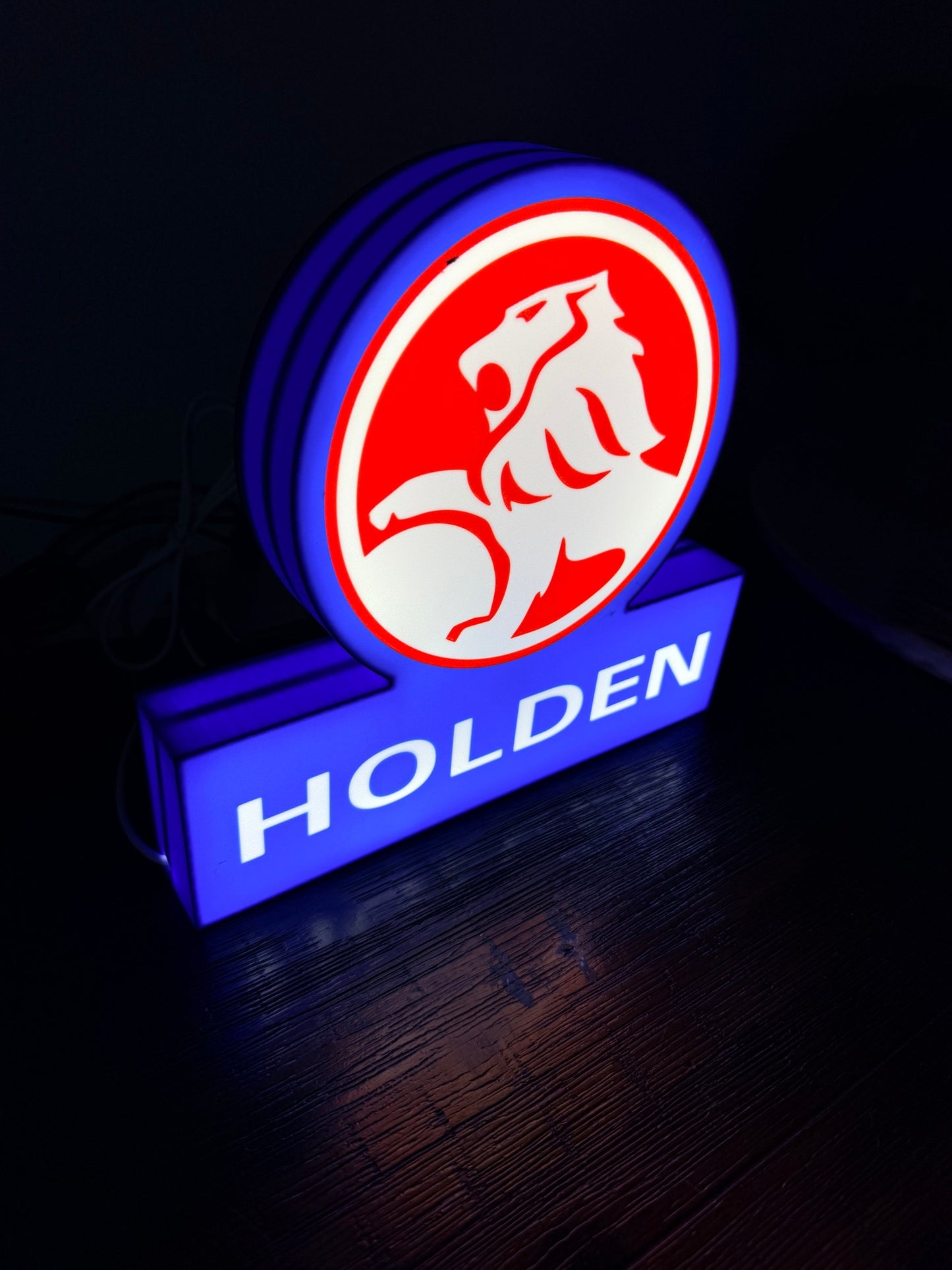 Holden Logo - LED Light up sign - USB Powered