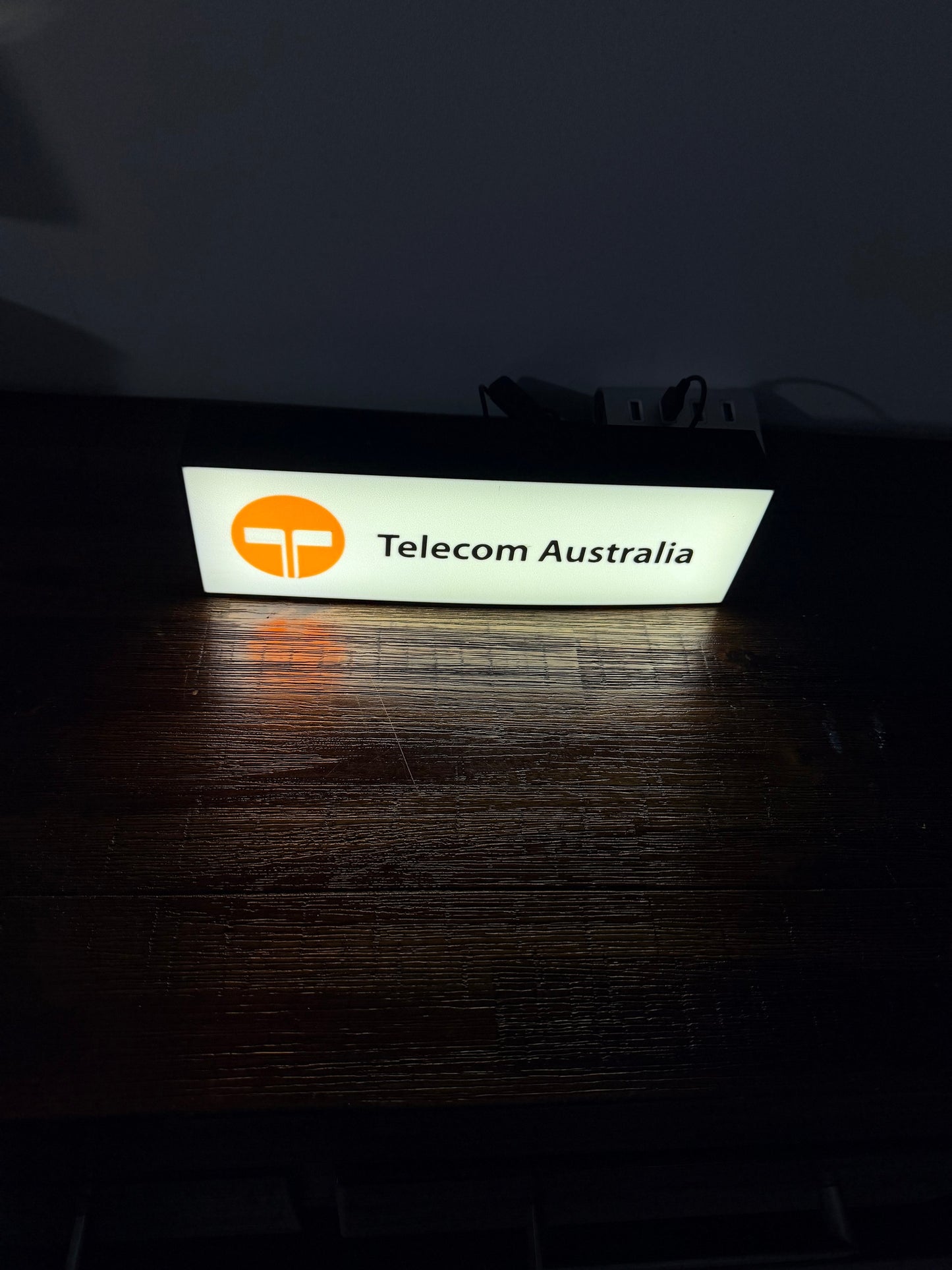 Telecom Australia Logo - LED Light up logo/Wall Art