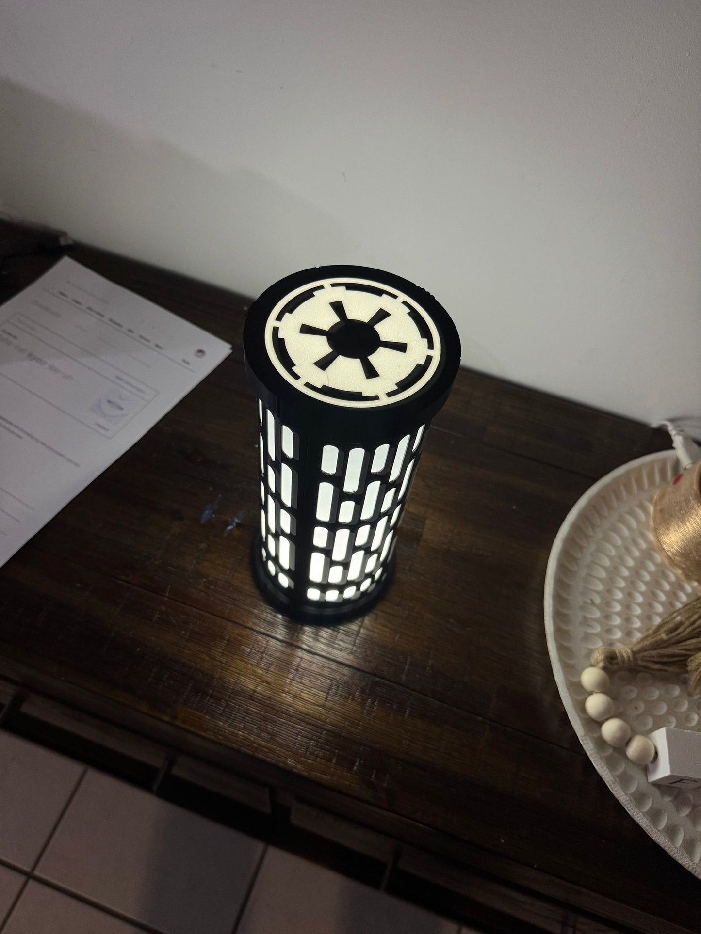 Star Wars Galactic Empire Lamp - LED Desk Lamp - USB Powered