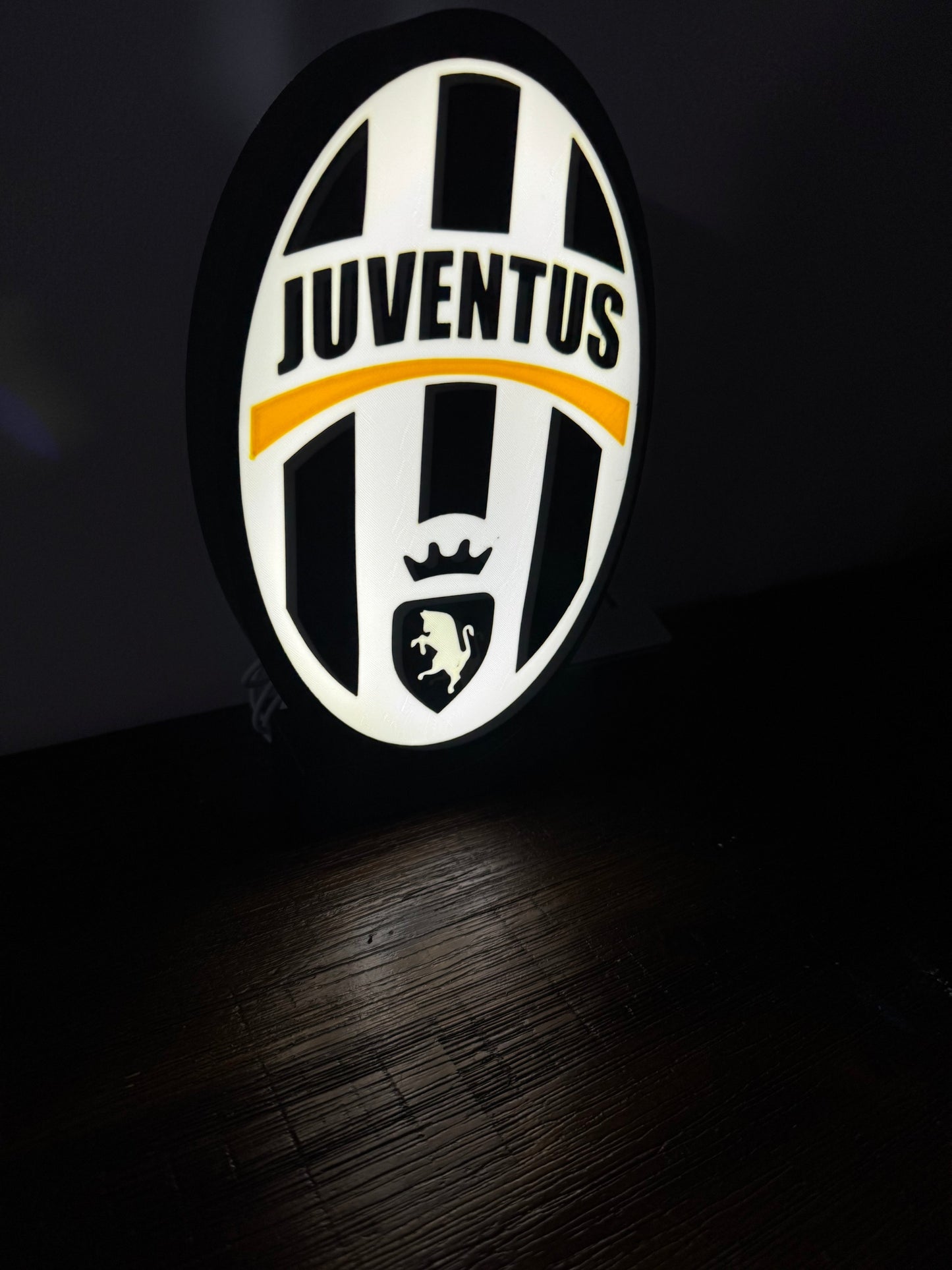 Juventus Logo - LED Light Up Sign - USB Powered