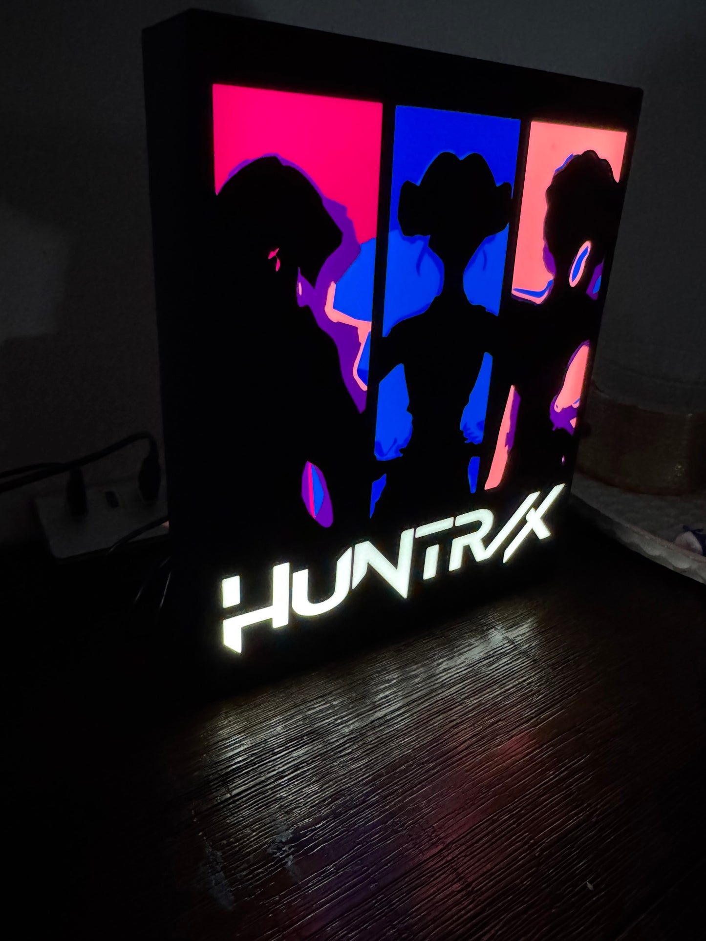 HUNTR/X - LED Light Up Sign - USB Powered