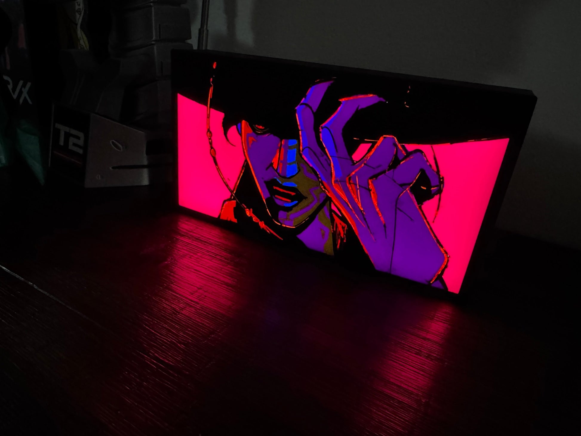 JINU - KPOP Demon Hunters - LED Light Up Sign - USB Powered