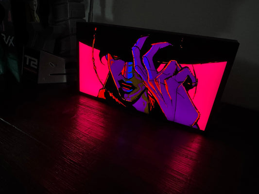 JINU - KPOP Demon Hunters - LED Light Up Sign - USB Powered