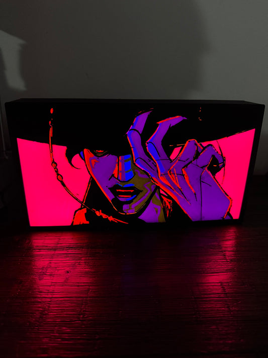 JINU - KPOP Demon Hunters - LED Light Up Sign - USB Powered