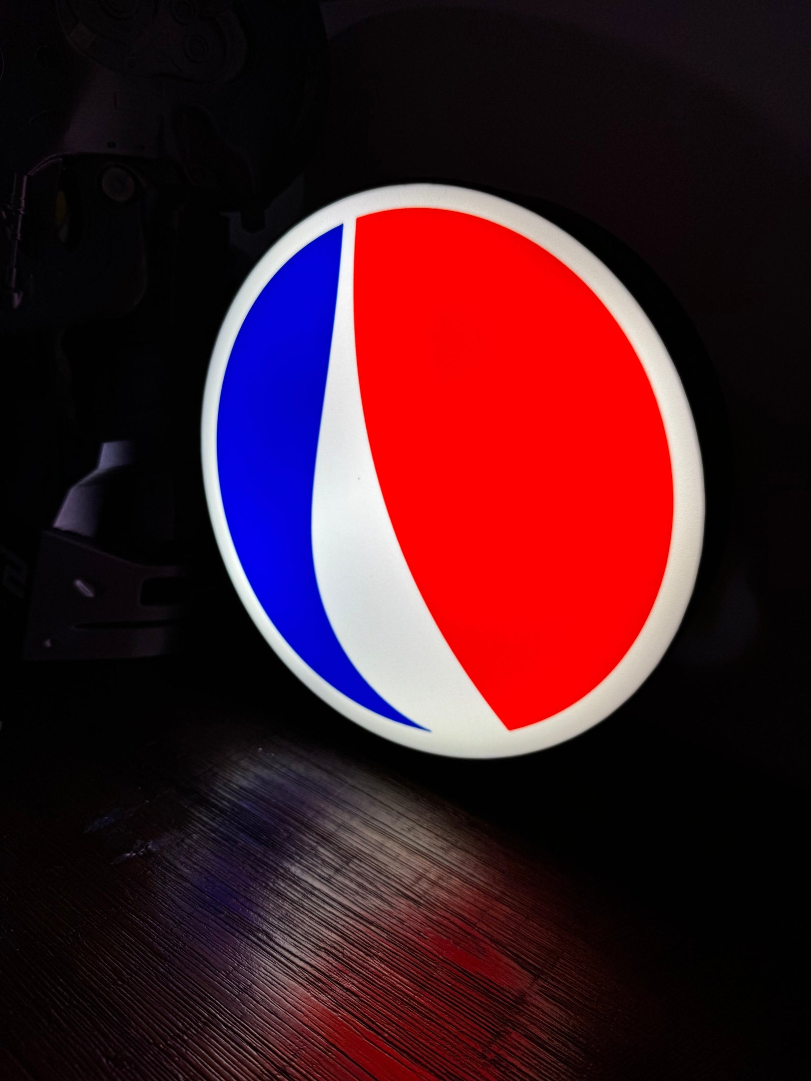 Pepsi Logo - LED Light Up Sign - USB Powered