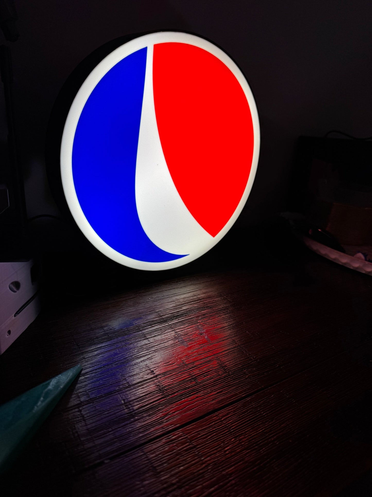 Pepsi Logo - LED Light Up Sign - USB Powered