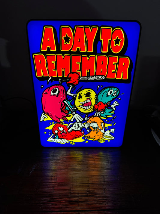A Day To Remember - LED Light Up Sign - USB Powered