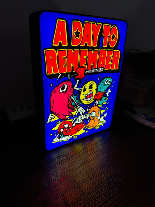 A Day To Remember - LED Light Up Sign - USB Powered