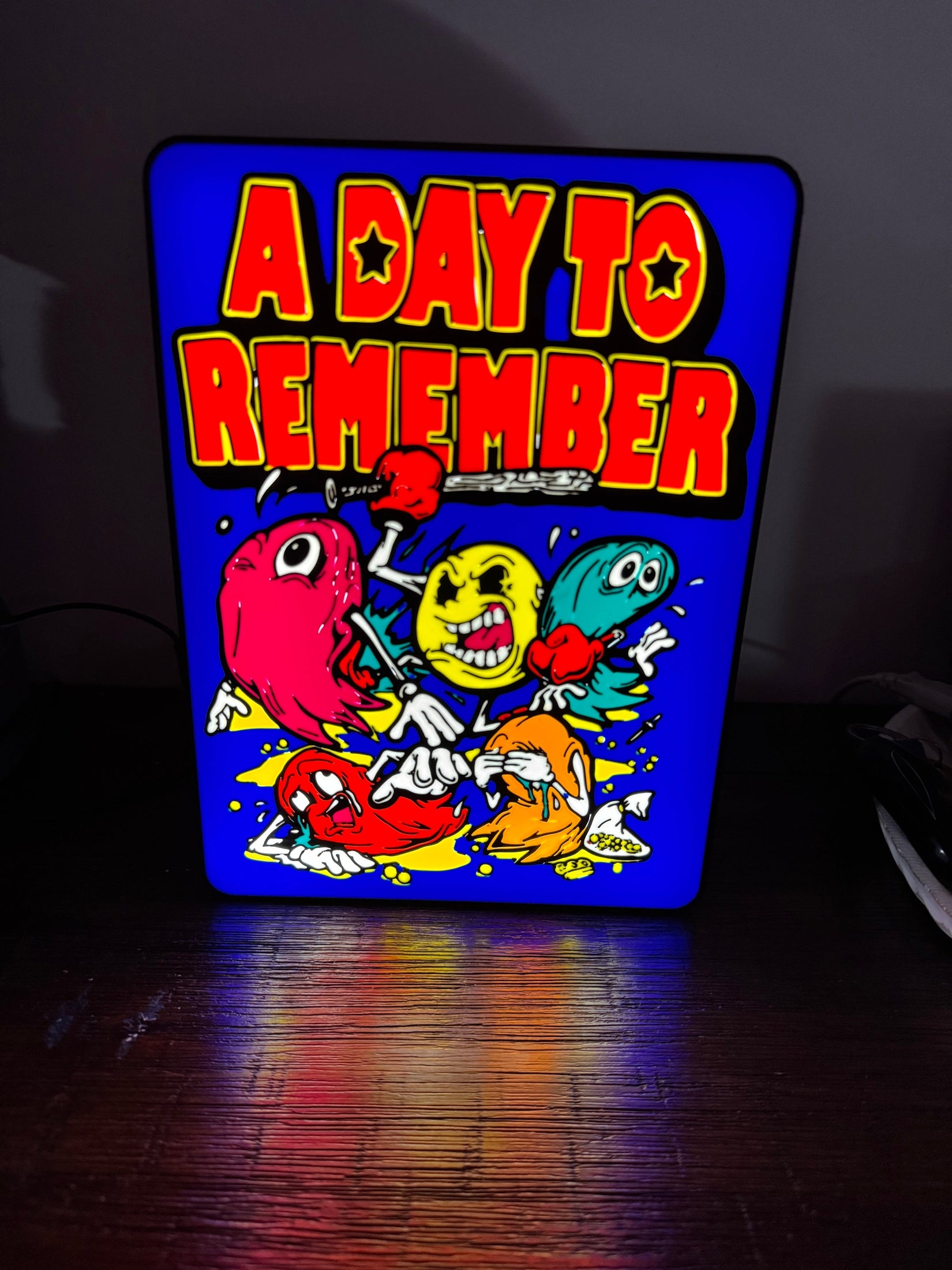 A Day To Remember - LED Light Up Sign - USB Powered