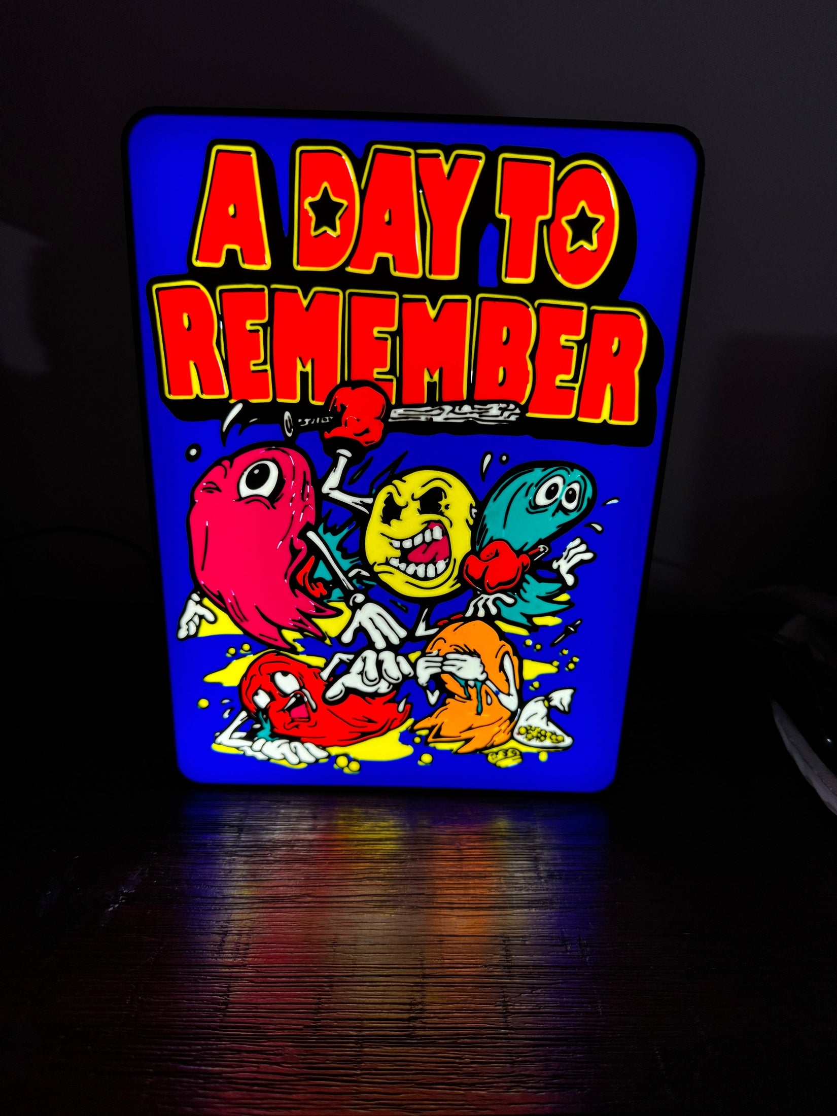 A Day To Remember - LED Light Up Sign - USB Powered
