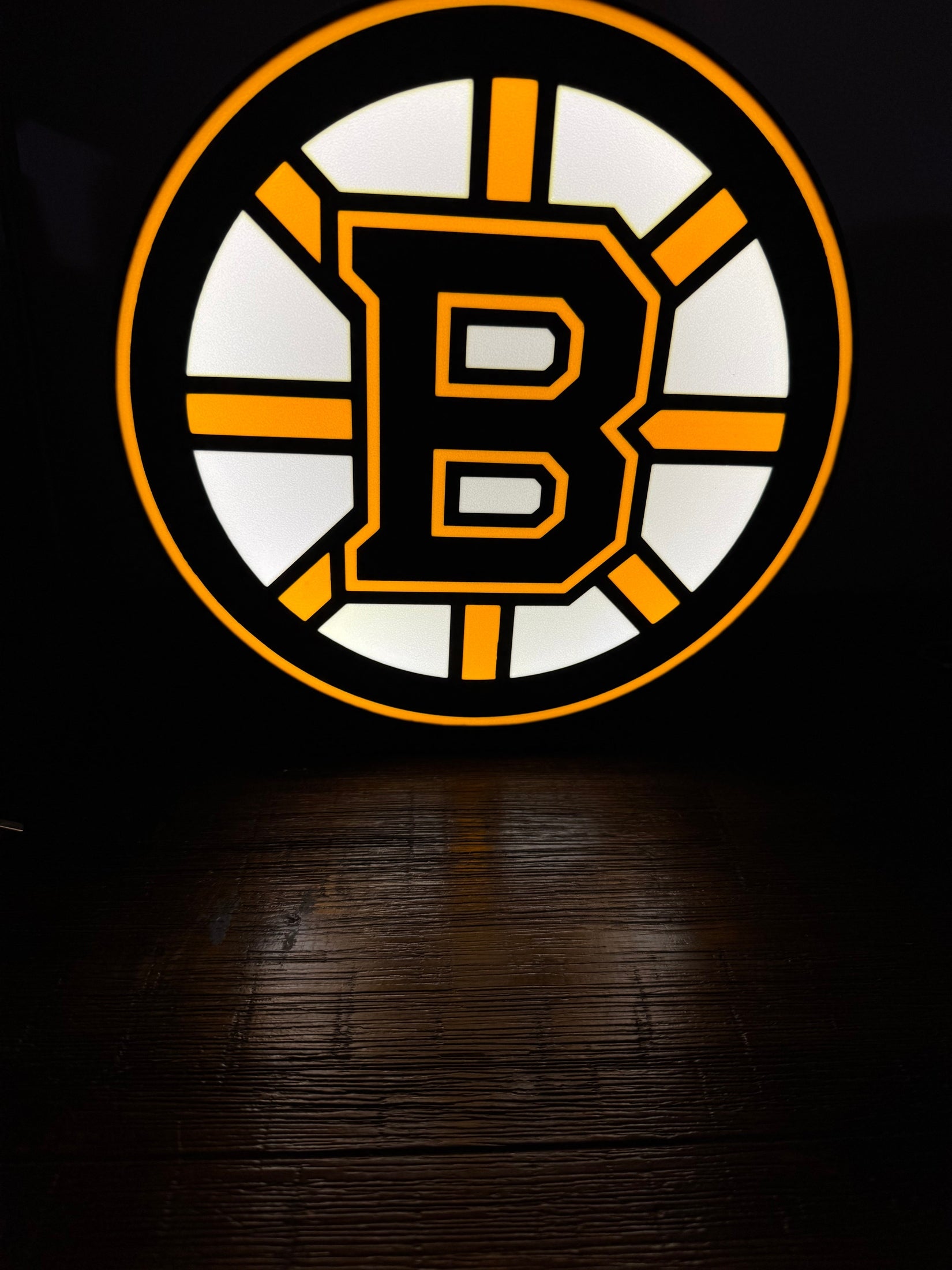 Boston Bruins - LED Light Up Sign - USB Powered