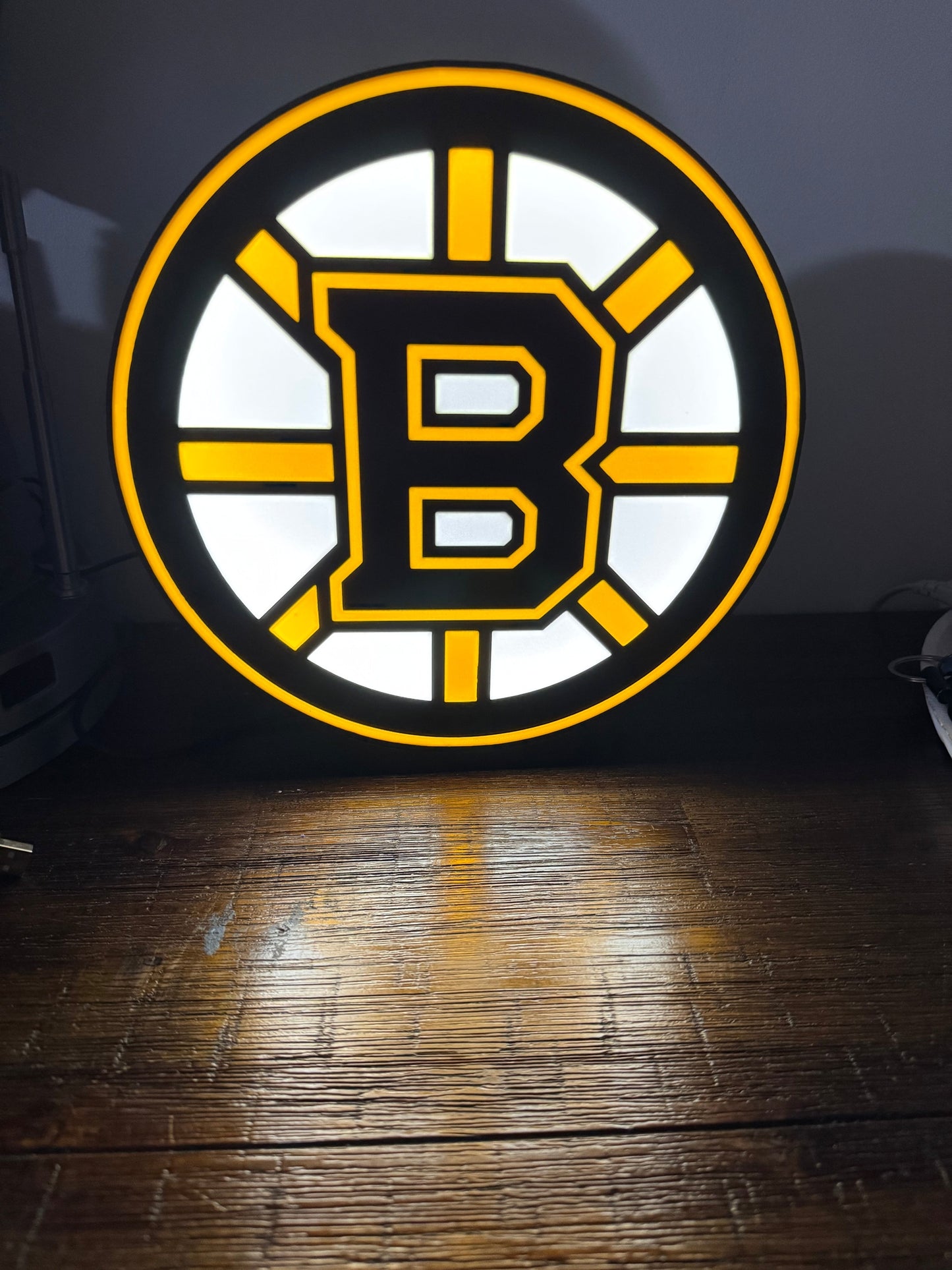 Boston Bruins - LED Light Up Sign - USB Powered
