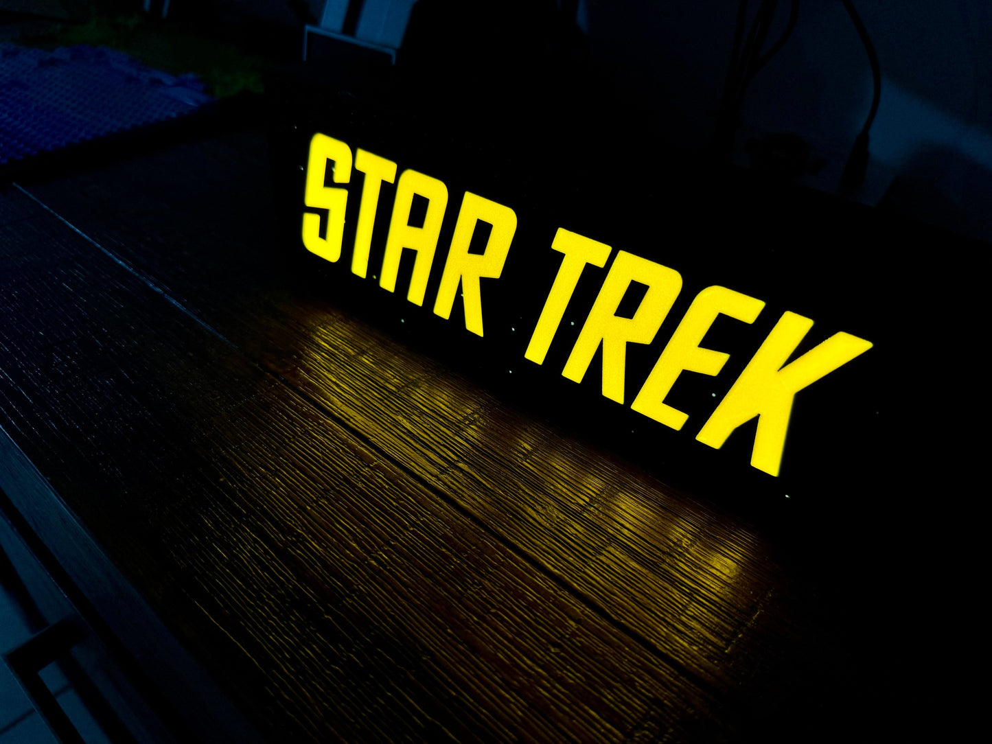 Star Trek: The Original Series Logo - LED Light Box - USB Powered