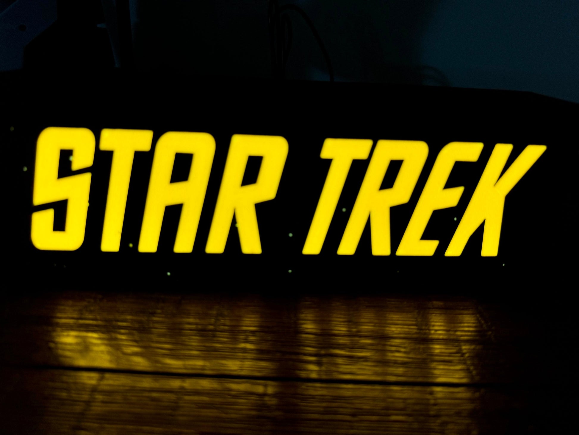 Star Trek: The Original Series Logo - LED Light Box - USB Powered
