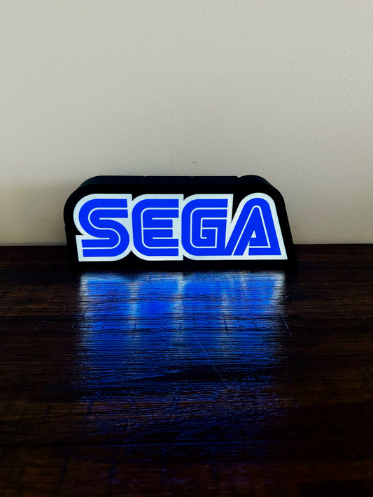 SEGA Light-up Fan Sign - Wall Art - Night Light