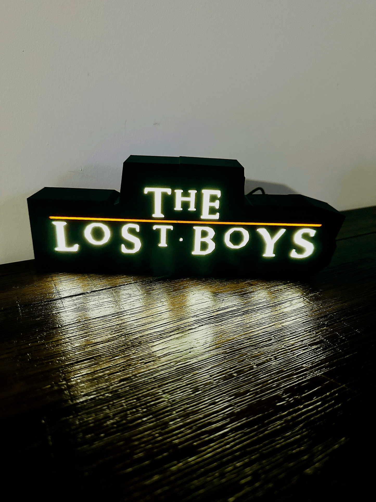 The Lost Boys - Light up Sign / Logo - USB Powered