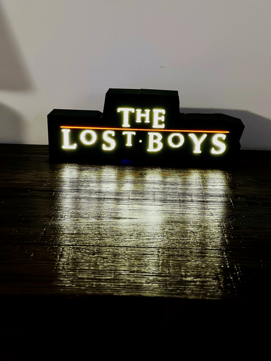 The Lost Boys - Light up Sign / Logo - USB Powered