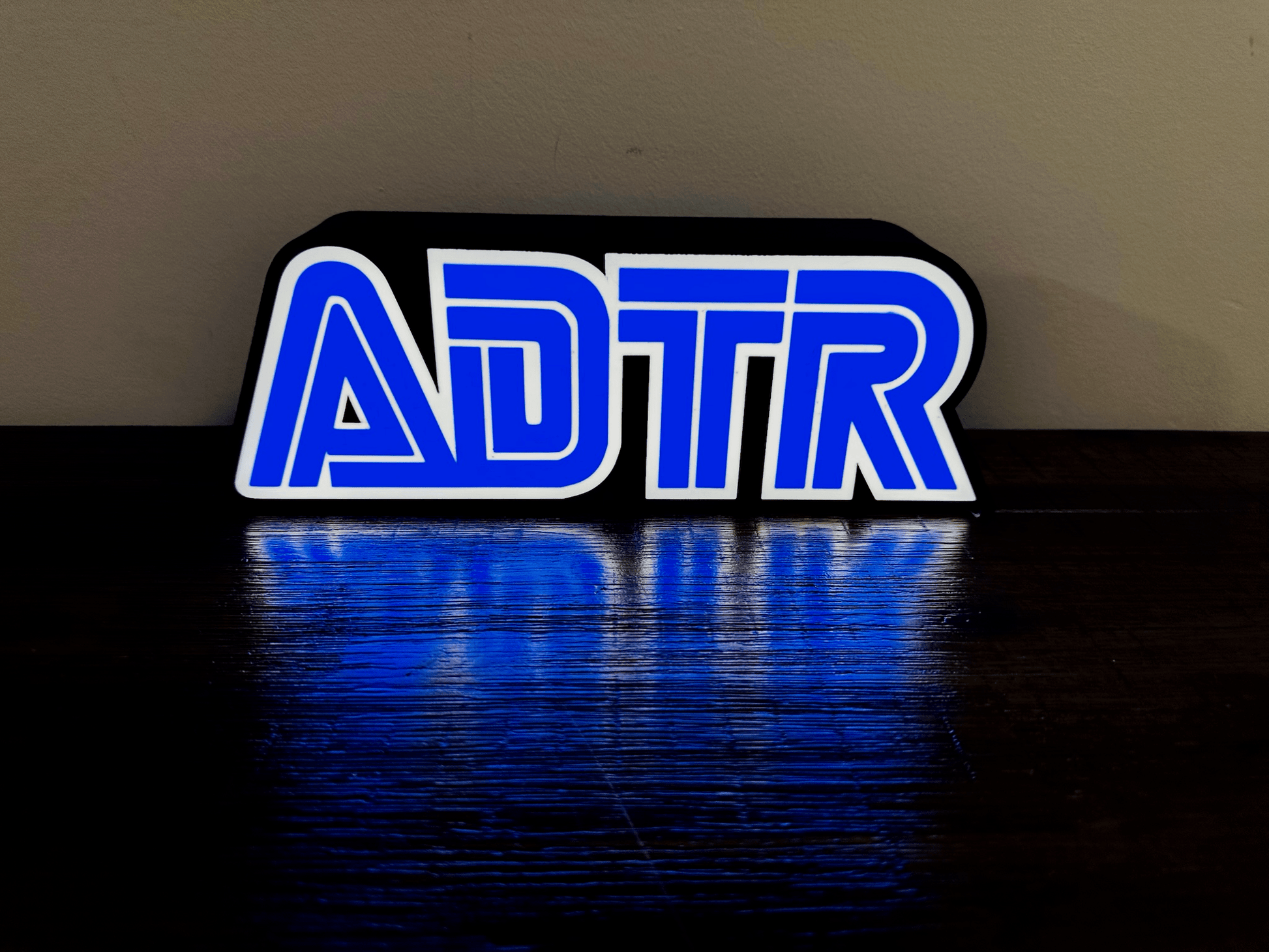 ADTR - A Day To Remember Band Logo - Night Light / Light Up Wall Art