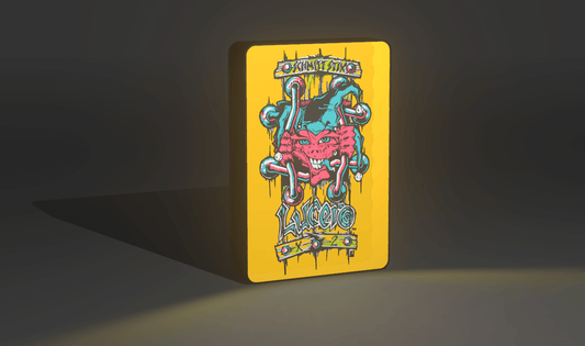 Schmitt Stix - Lucero - Skate Artwork - Light Up Artwork / Wall Art / Sign