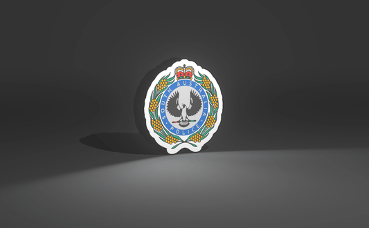 South Australia Police - Light Up Artwork / Wall Art / Sign
