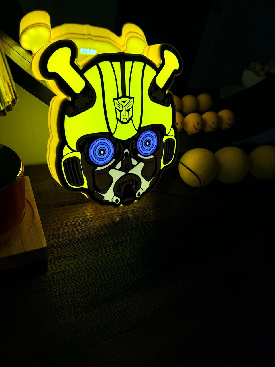 Transformers: Bumblebee - Bright LED Light Up Wall Art