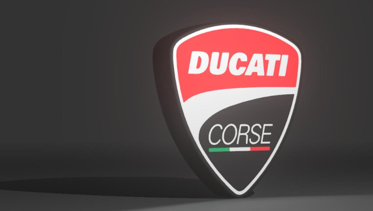 Ducati Corse LED Light-Up Sign