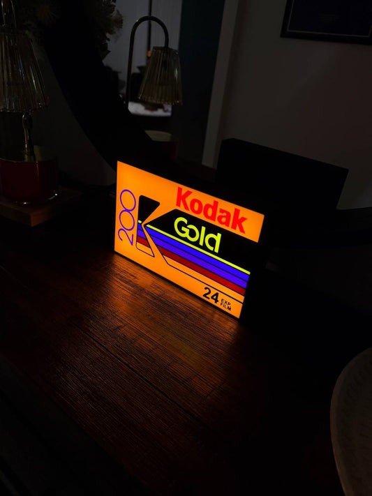 Kodak Film - Photography LED Light - Retro 35mm Film Box Design - USB Powered