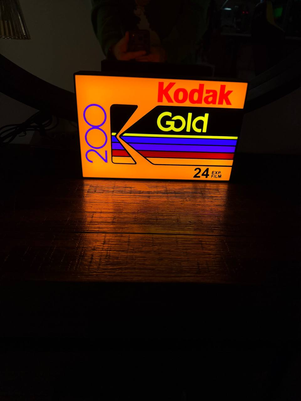 Kodak Film - Photography LED Light - Retro 35mm Film Box Design - USB Powered