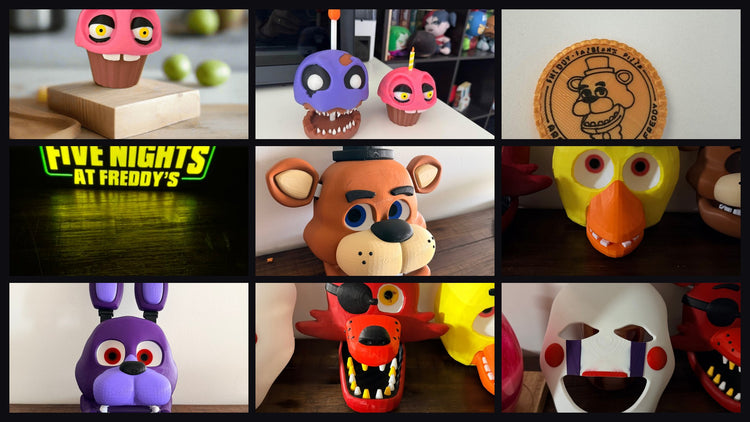 Five Nights at Freddy's (FNAF) — LED Signs & Cosplay Masks