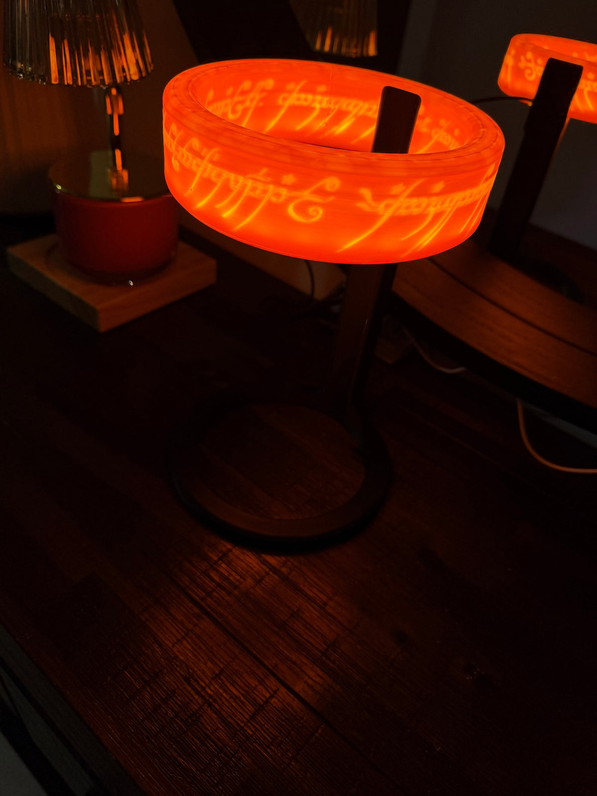 Lord Of The Rings - The One Ring - Unique Wall Art / LED night light