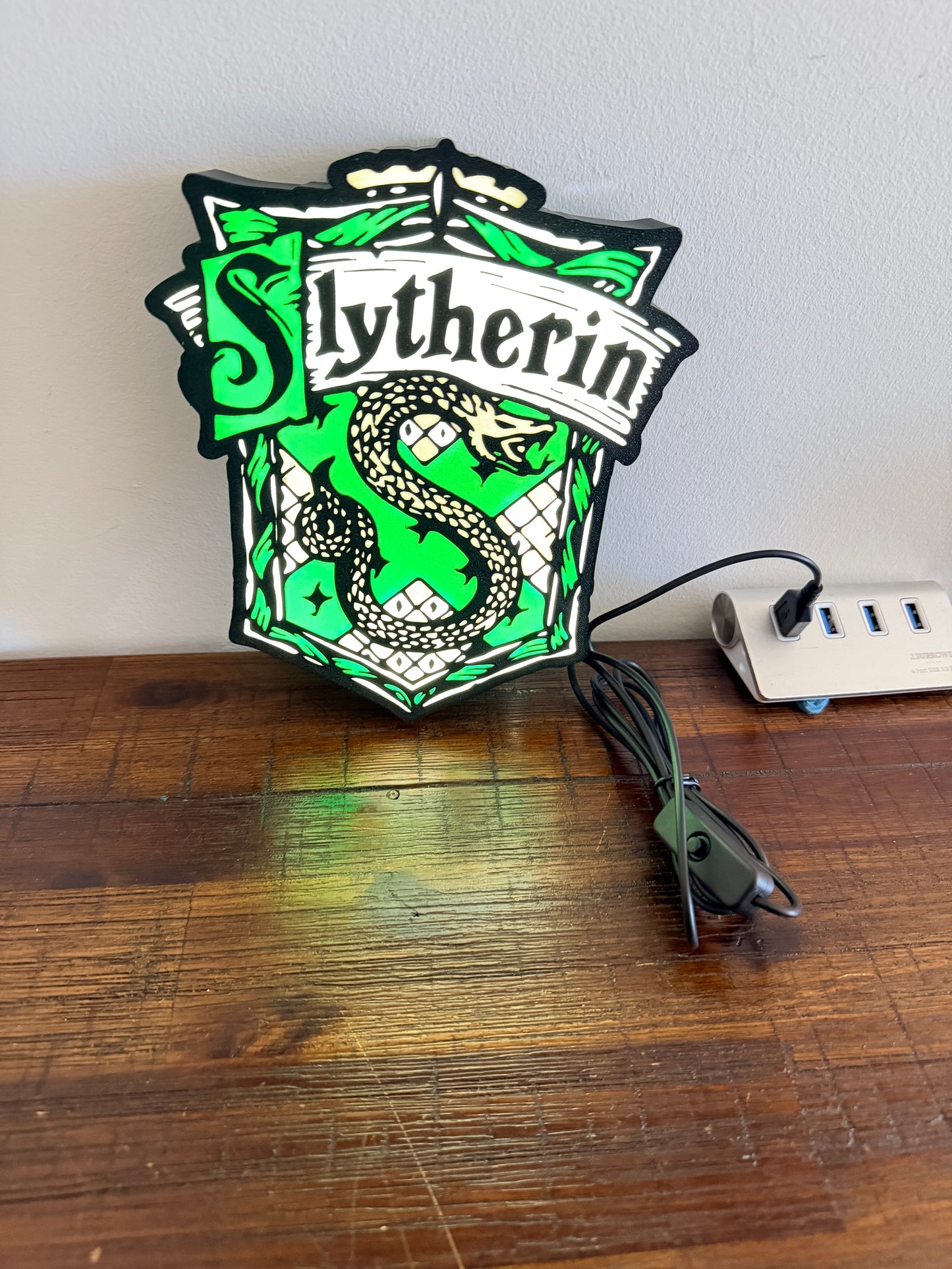 Harry Potter: House Coat of Arms Logo - Light up Signs - LED Light