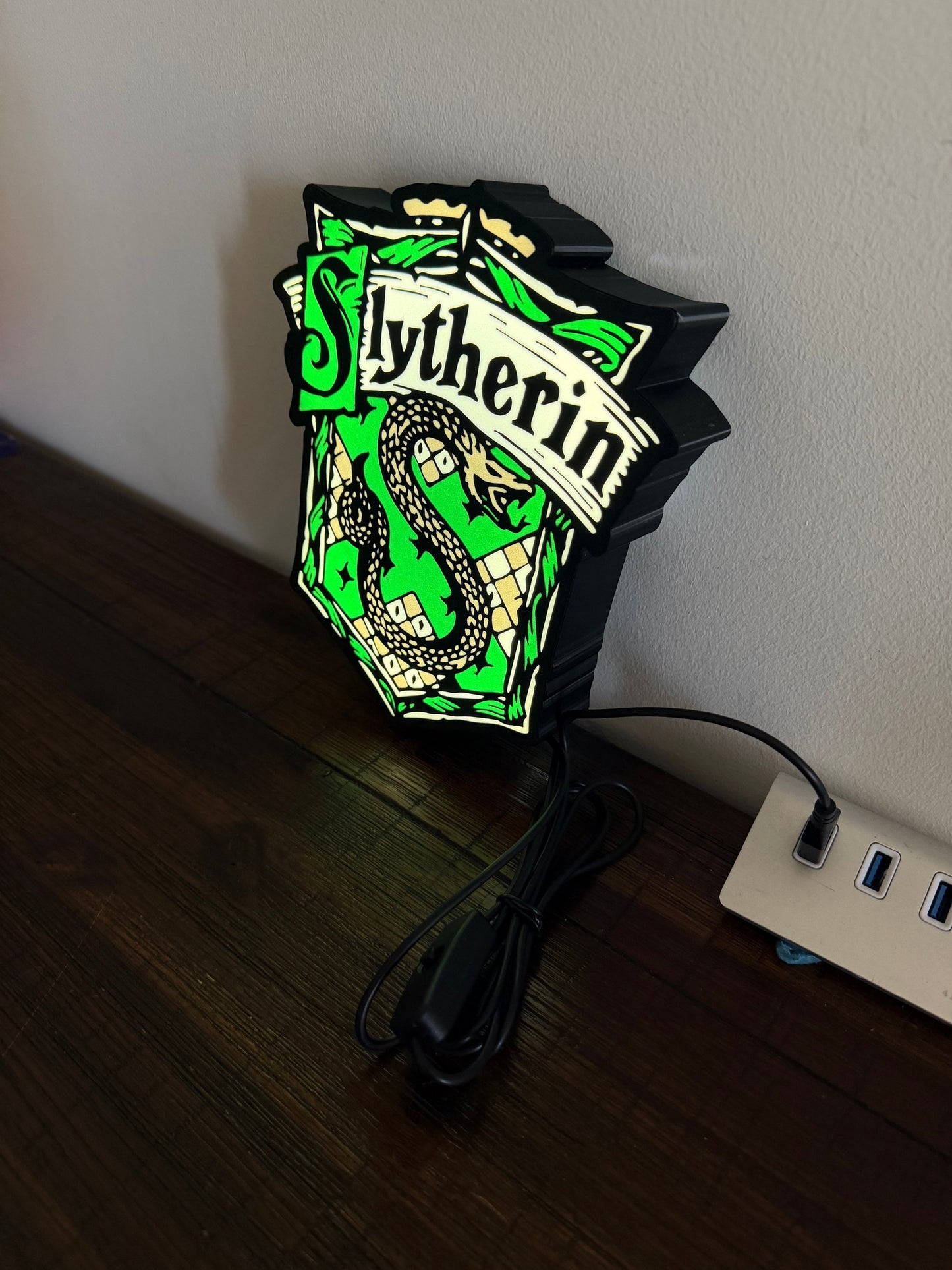 Harry Potter: House Coat of Arms Logo - Light up Signs - LED Light