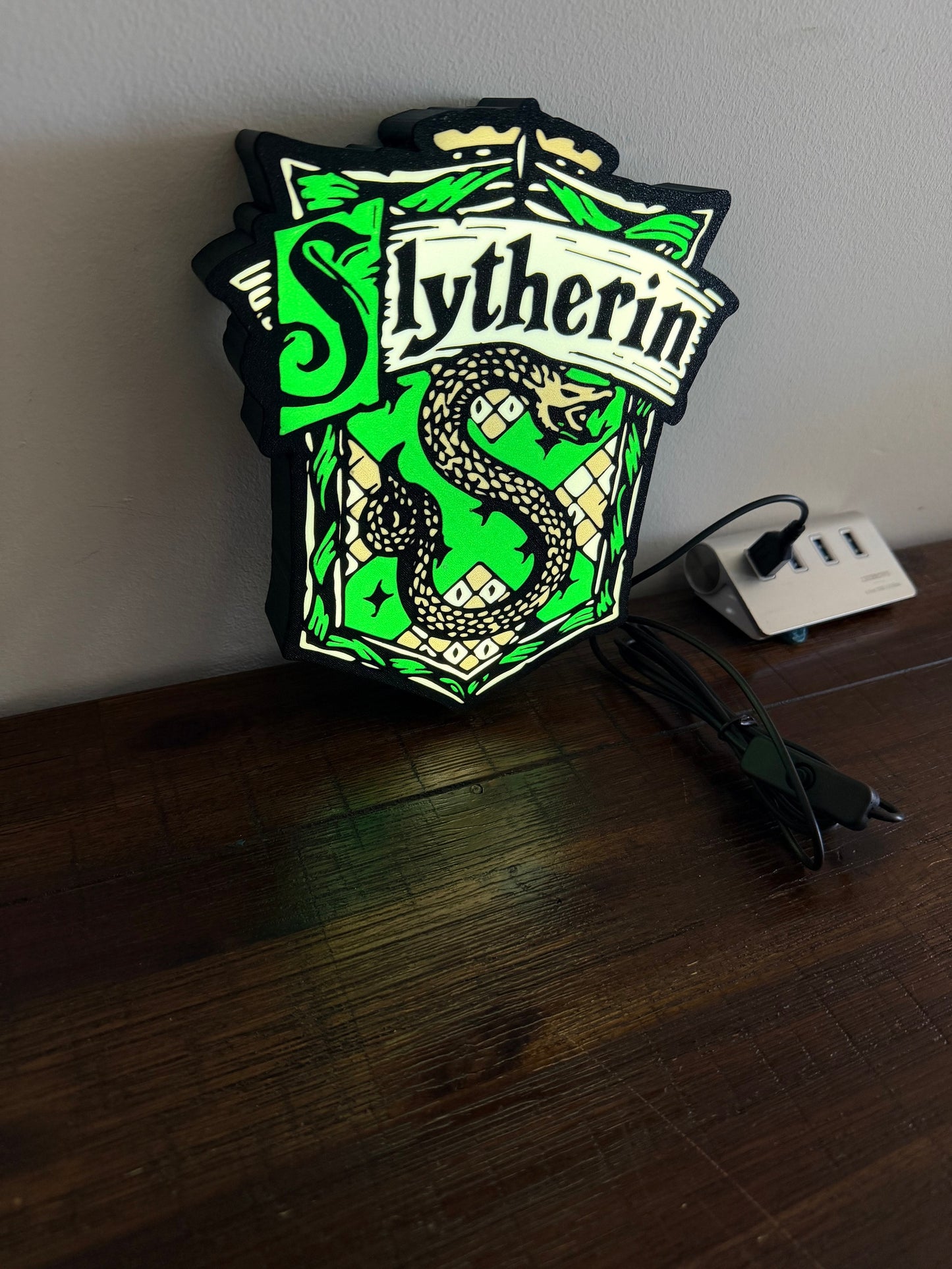 Harry Potter: House Coat of Arms Logo - Light up Signs - LED Light