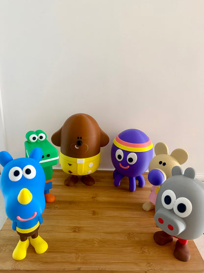 Hey Duggee Character Figurine Set – 6 Unique Collectables