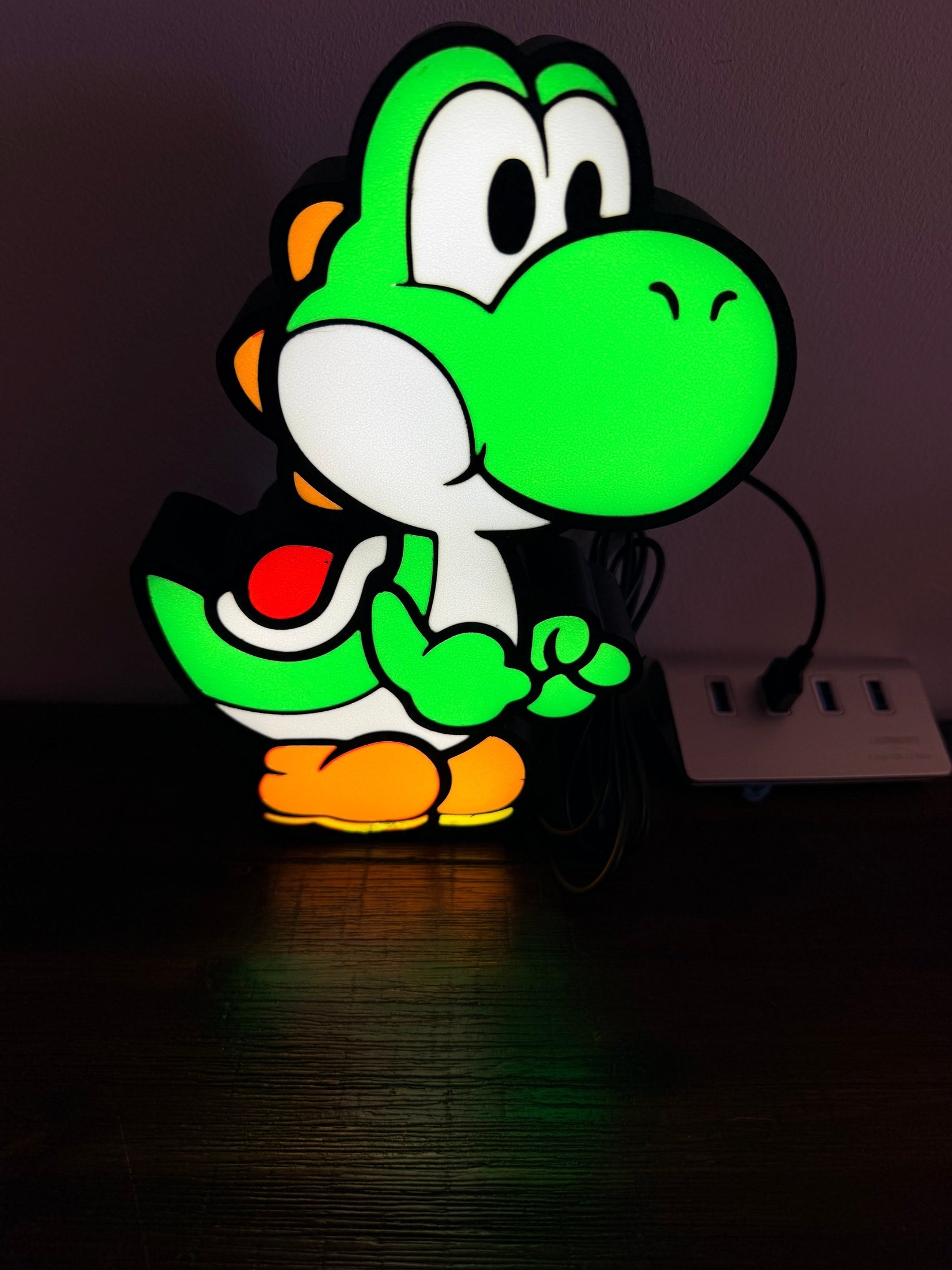 Yoshi LED Display Sign - Add Some Nintendo Magic to Your Space! 🦖