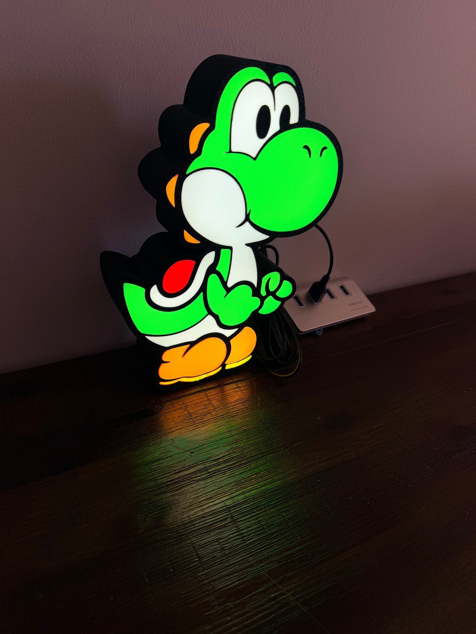 Yoshi LED Display Sign - Add Some Nintendo Magic to Your Space! 🦖