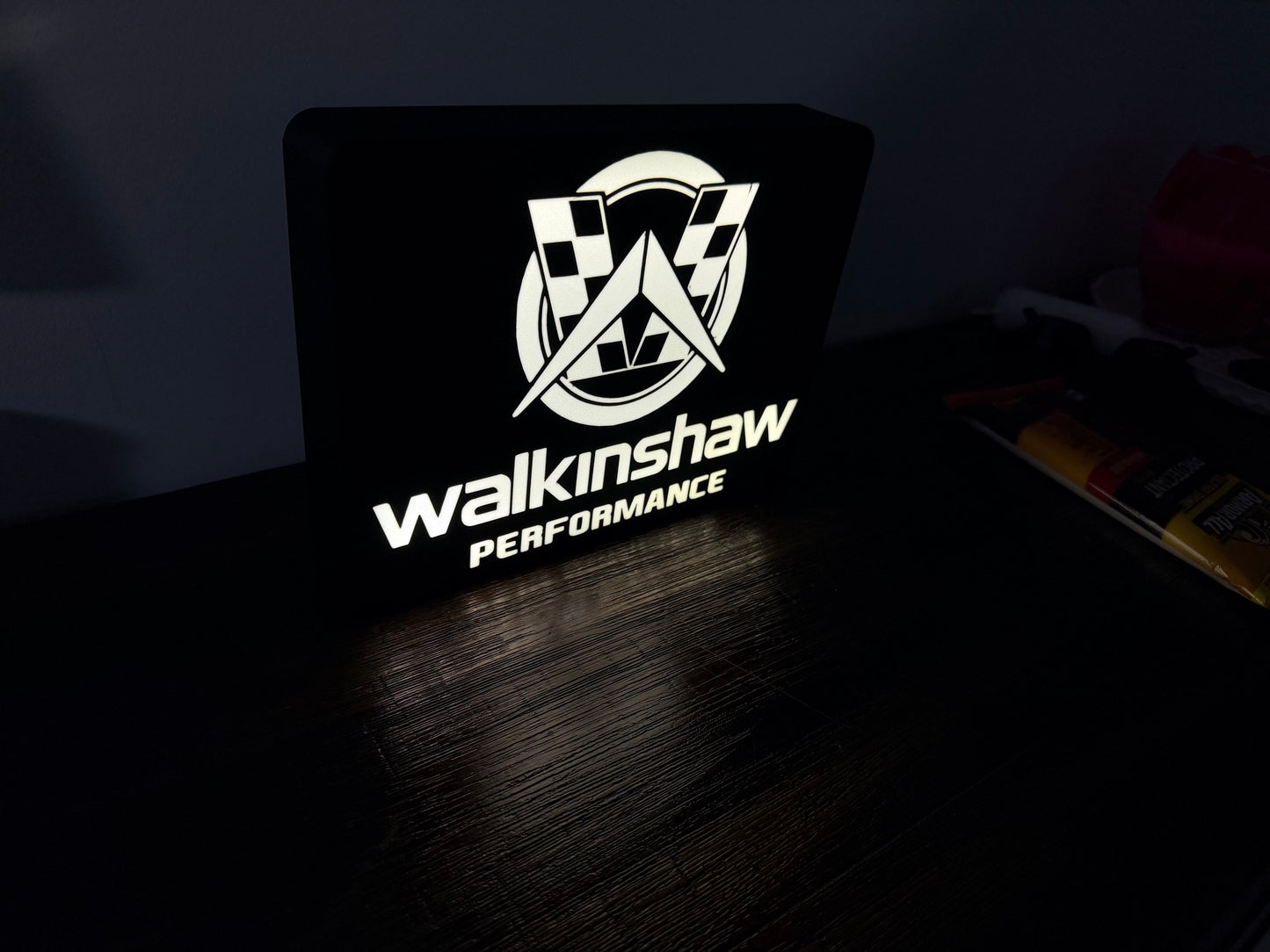 Walkinshaw Performance Logo/Badge - LED Light up artwork / Illuminated Wall Art / LED Display