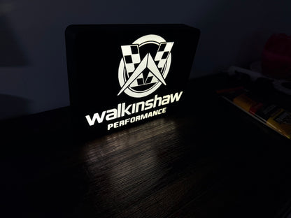 Walkinshaw Performance Logo/Badge - LED Light up artwork / Illuminated Wall Art / LED Display