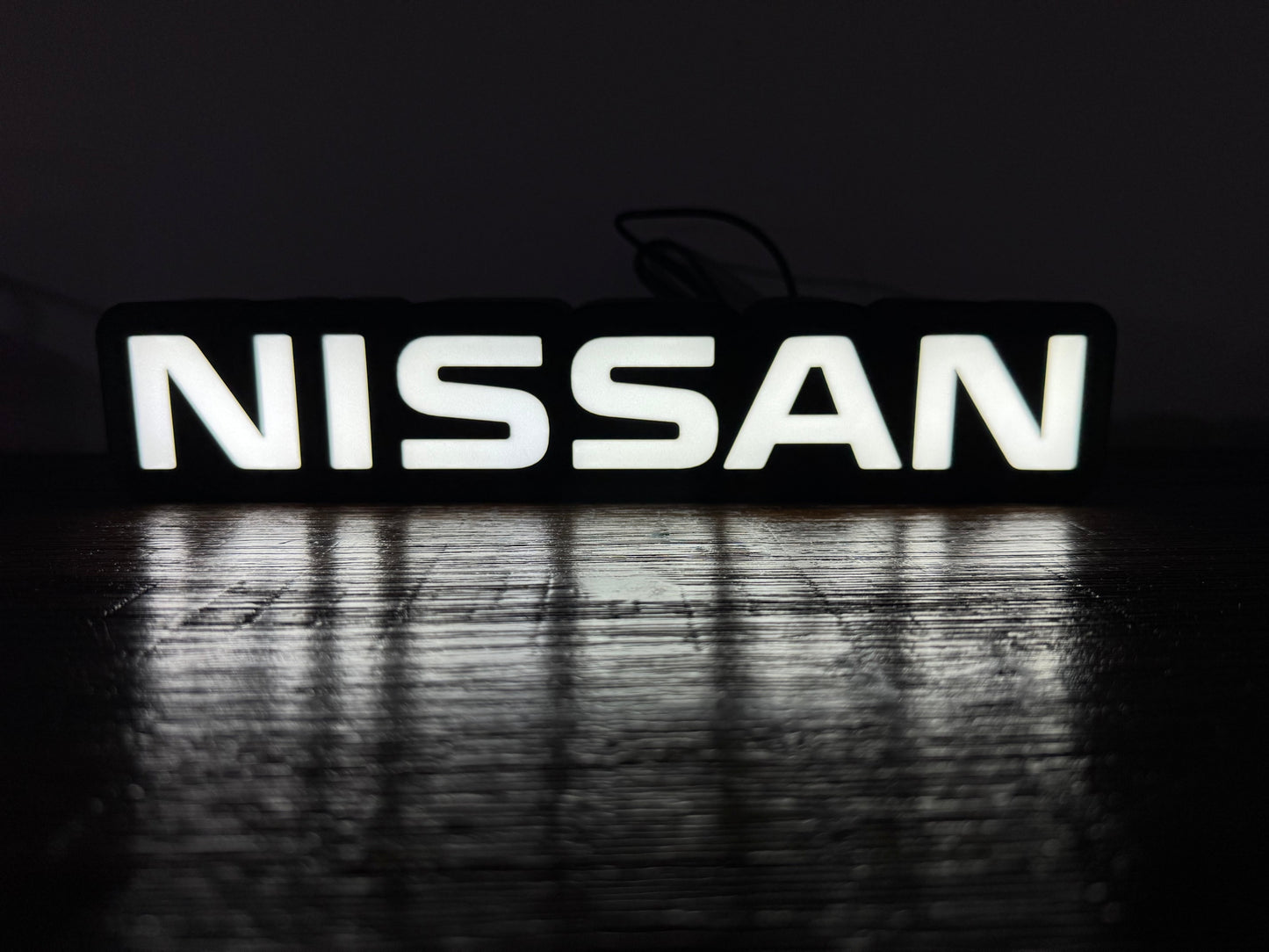 Nissan Logo - Light up sign - USB Powered