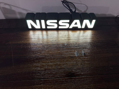 Nissan Logo - Light up sign - USB Powered