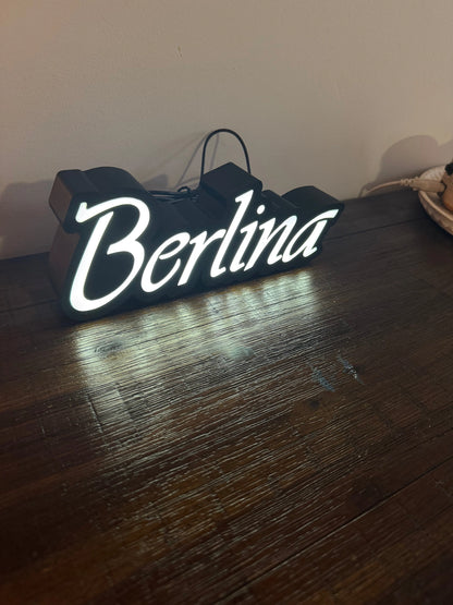 Holden Commodore VN VP Berlina Badge - Light Up Artwork / LED Sign